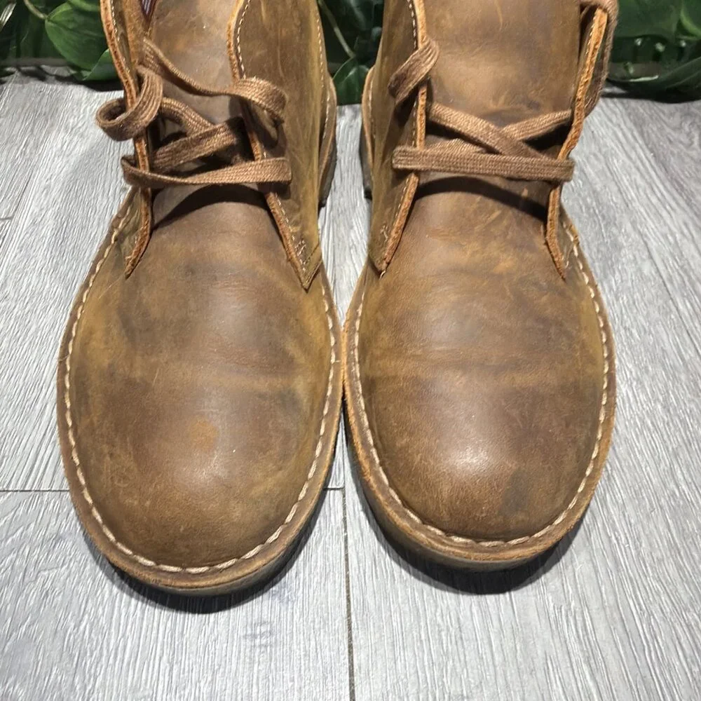 Clarks Originals Desert Boots Men's Chukka Beeswax Brown size 7.5